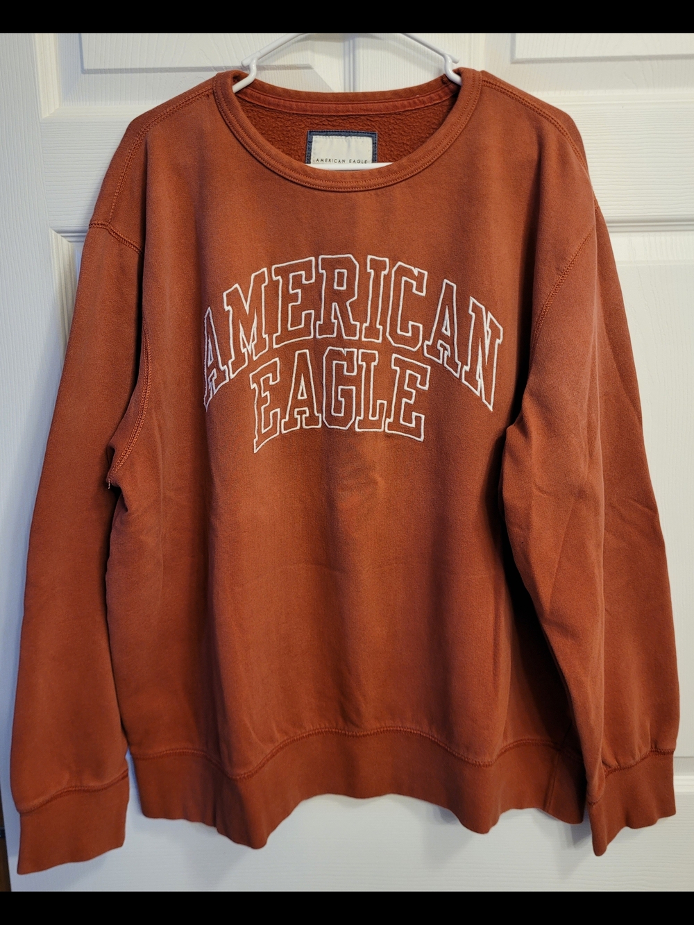 American Eagle Outfitters Men’s Rust Crewneck Sweatshirt Sz. XL Back To School